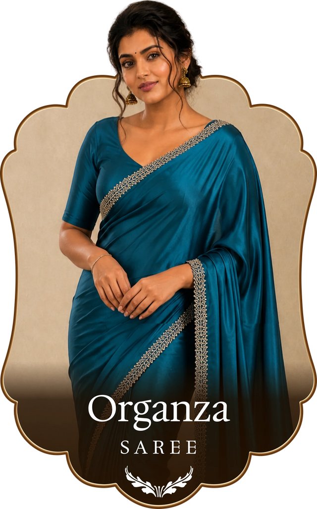 Organza Saree