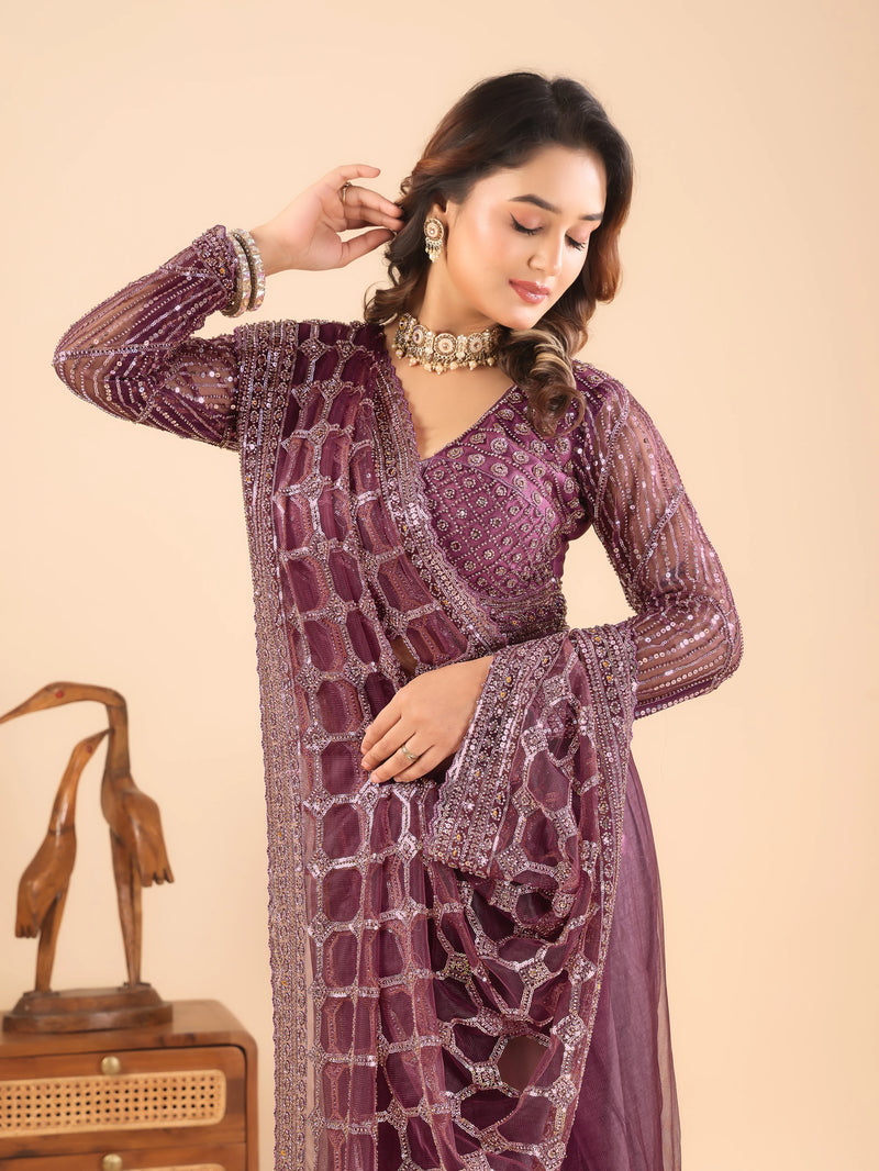 Plum Moonlight | Kashvi