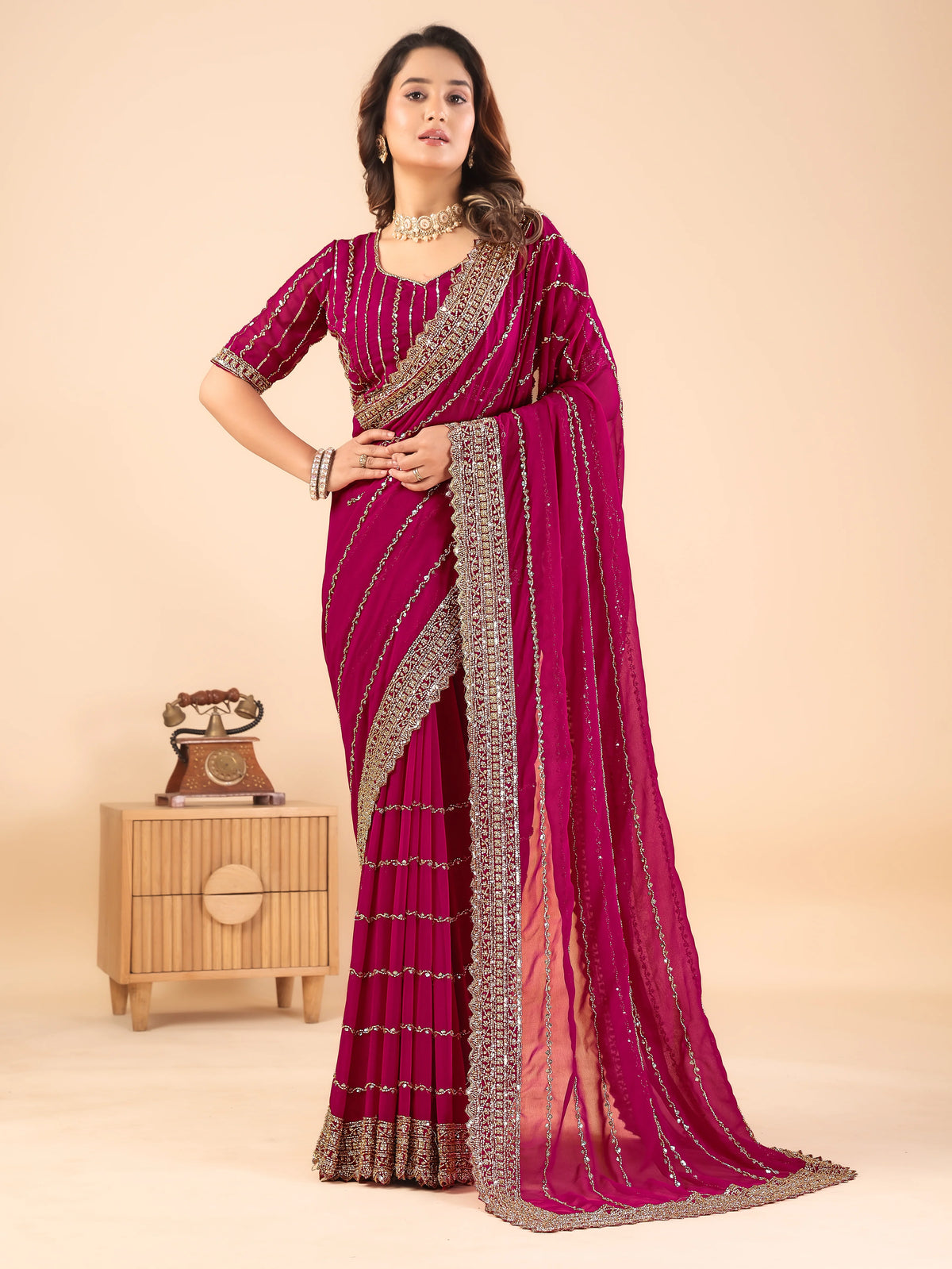 Magenta Majesty | Devika
