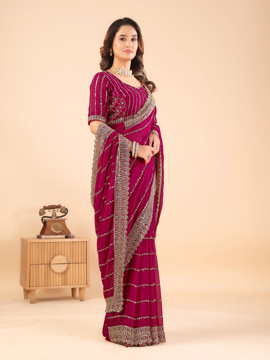 Magenta Majesty | Devika