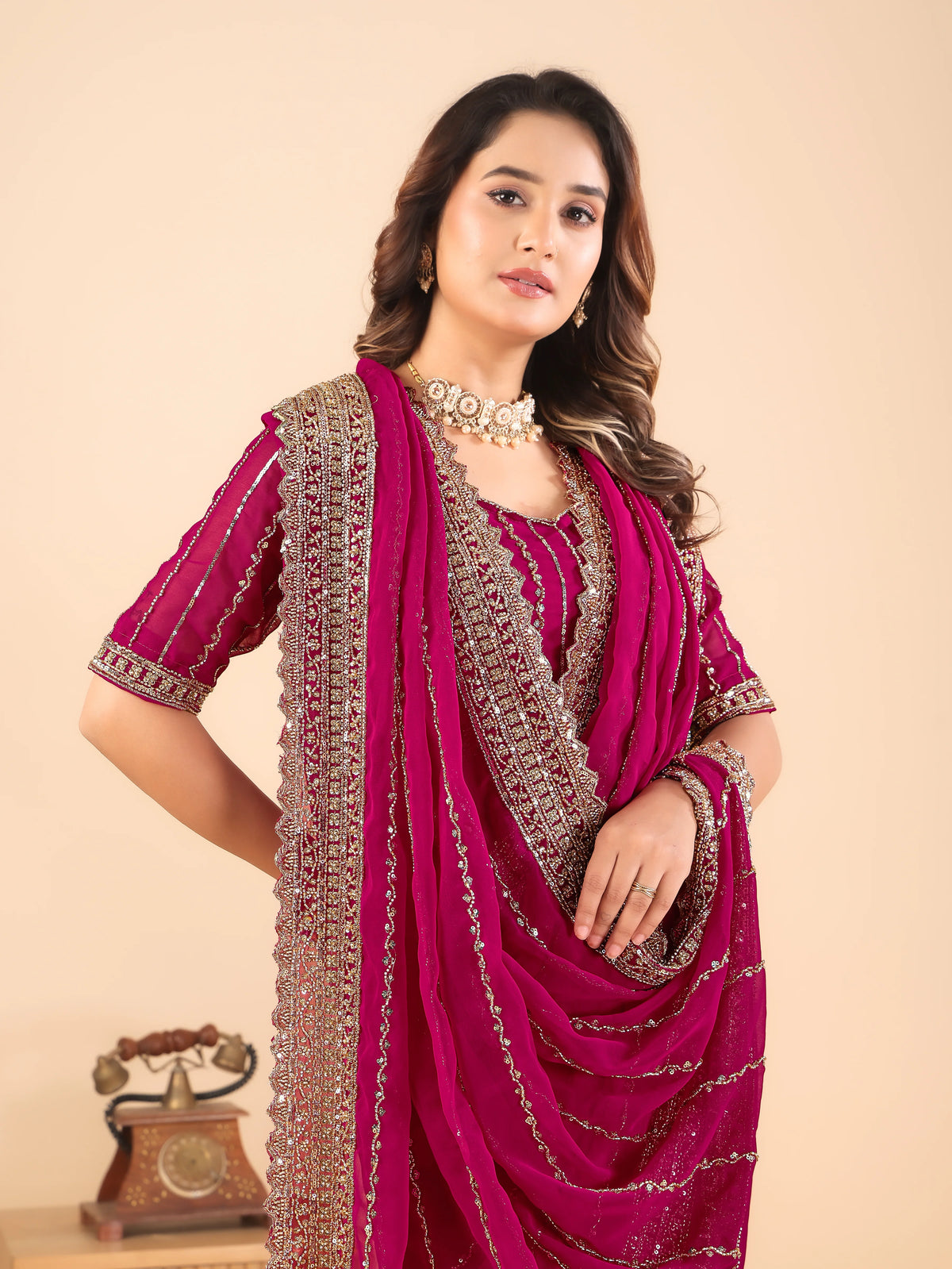 Magenta Majesty | Devika